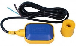 Поплавковый выключатель FLOAT SWITCH WLS-1 5M, 3-х жильный с грузиком, длина 5 м.