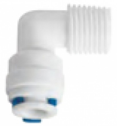 Фитинг угловой 3/8&quot;-1/4&quot; (трубка-резьба) QT-11B Naturewater (40-6-4)