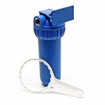 Колба фильтра NatureWater SL 10&quot; 3P NP 1&quot; (синяя, NW-BR10B1)