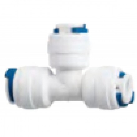 Фитинг тройник QT-03A Naturewater 1/4&quot;х1/4&quot;х1/4&quot;, JG (70-4)