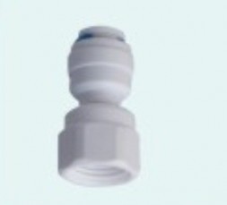 Фитинг прямой с внутренней резьбой 3/8&quot;-1/4&quot;(трубка-резьба) QT-15D Naturewater (25-6-4)