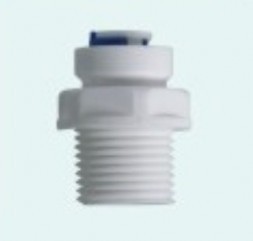 Фитинг прямой 1/4&quot;-1/2&quot; (трубка-резьба) QT-22A Naturewater (10-4-8)