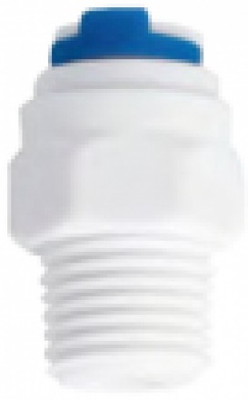 Фитинг прямой 3/8&quot;-1/4&quot; (трубка-резьба) QT-19B Naturewater (10-6-4)