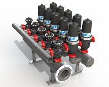 Дисковый фильтр серии V с автомат. блоком промывки, 200х12х3&quot; (12F3V8B) до 180 м3/ч